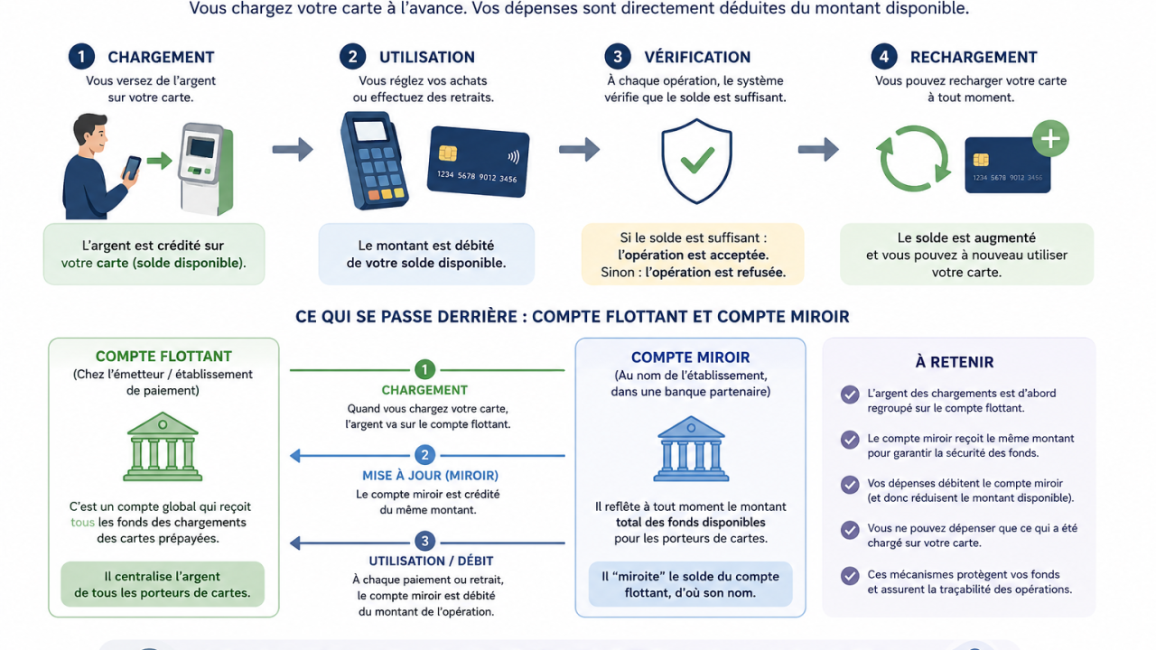 Illustration originale 1 — Comprendre la dynamique des cartes prépayées
