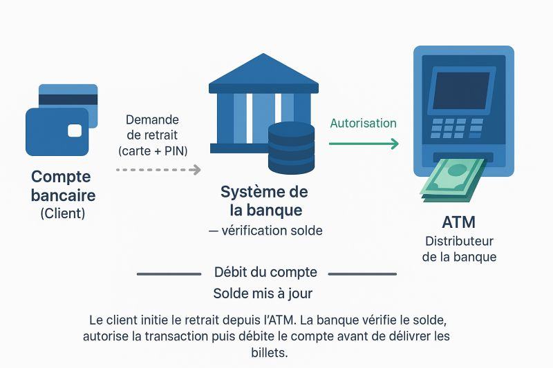 Illustration originale 1 — Les retraits ATM ON US
